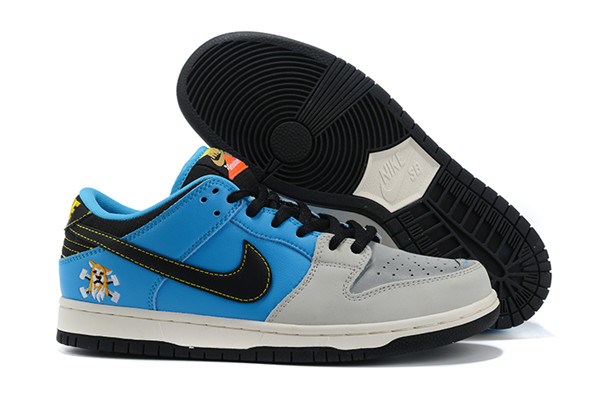 Women's Dunk Low SB Blue/Grey Shoes 183 Women's Dunk Low SB Blue/Grey Shoes 183